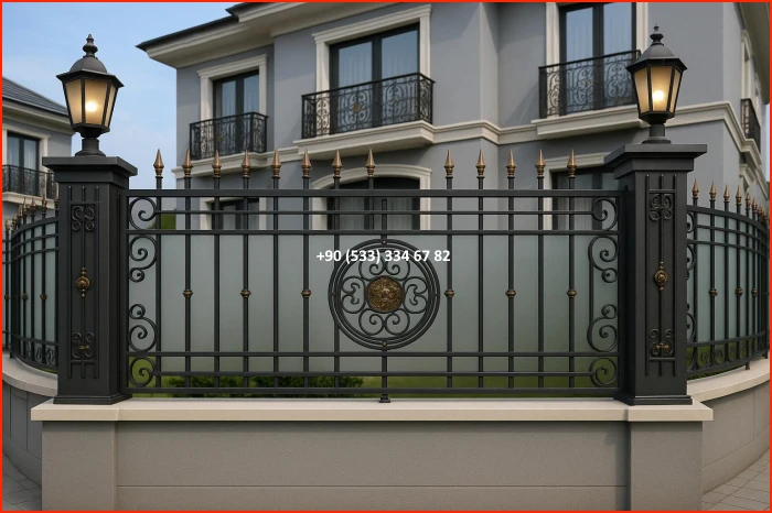 BAHÇE KORKULUKLARI-KORKULUK MODELLERİ-FERFORJE BAHÇE KORKULUĞU met8302