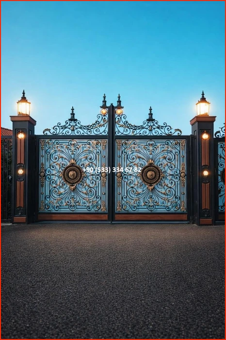 VİLLA KAPILARI-FERFORJE VİLLA KAPILAR-VİLLA GİRİŞ KAPILAR-BAHÇE KAPILARI-FERFORJE KAPILAR met8856