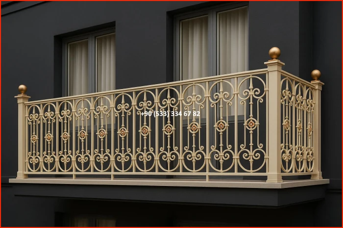 BALKON KORKULUĞU/BALKON KORKULUK MODELLERİ met8290