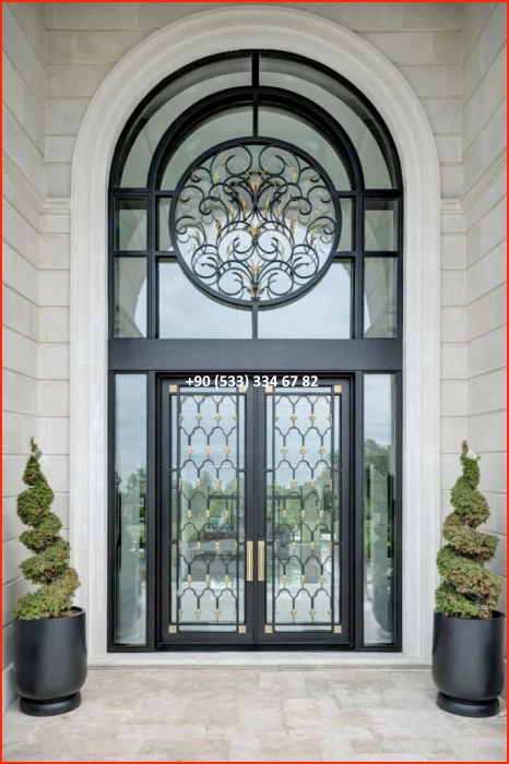 VİLLA KAPILARI-FERFORJE VİLLA KAPILAR-VİLLA GİRİŞ KAPILAR-BAHÇE KAPILARI-FERFORJE KAPILAR met8408