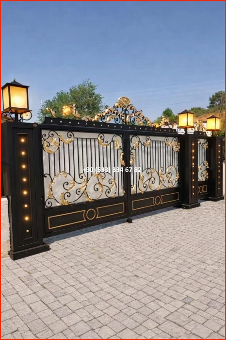 VİLLA KAPILARI-FERFORJE VİLLA KAPILAR-VİLLA GİRİŞ KAPILAR-BAHÇE KAPILARI-FERFORJE KAPILAR met8481