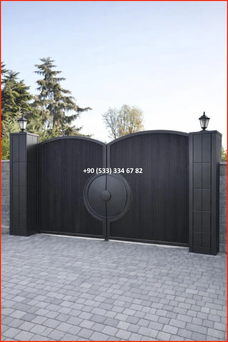 VİLLA KAPILARI-FERFORJE VİLLA KAPILAR-VİLLA GİRİŞ KAPILAR-BAHÇE KAPILARI-FERFORJE KAPILAR met8705