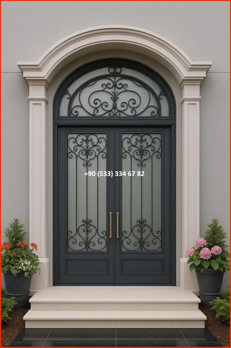 VİLLA GARAJ KAPILARI/GARAJ KAPISI MODELLERİ/GARAJ KAPILARI met8265